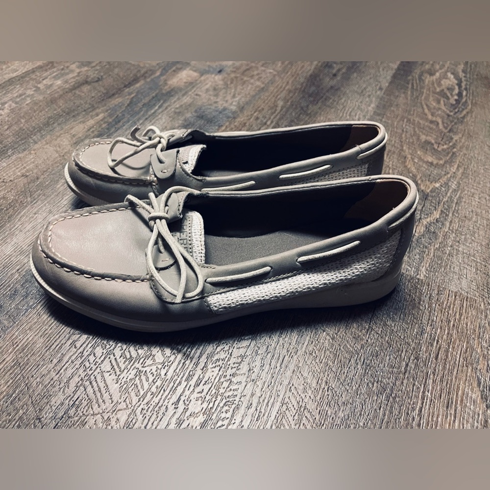 New sperry grey topsiders
